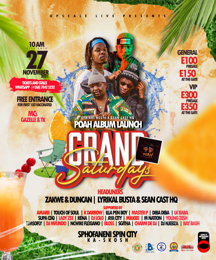 Grand Saturdays original event artwork