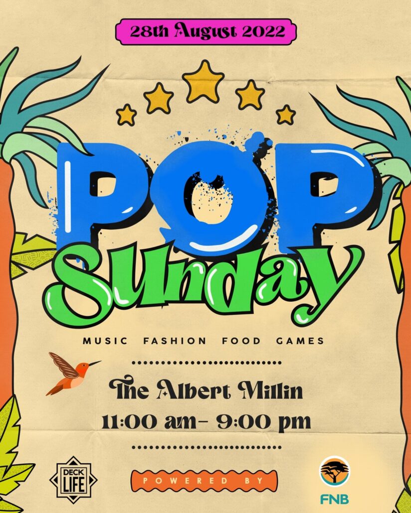 POP SUNDAY original event artwork